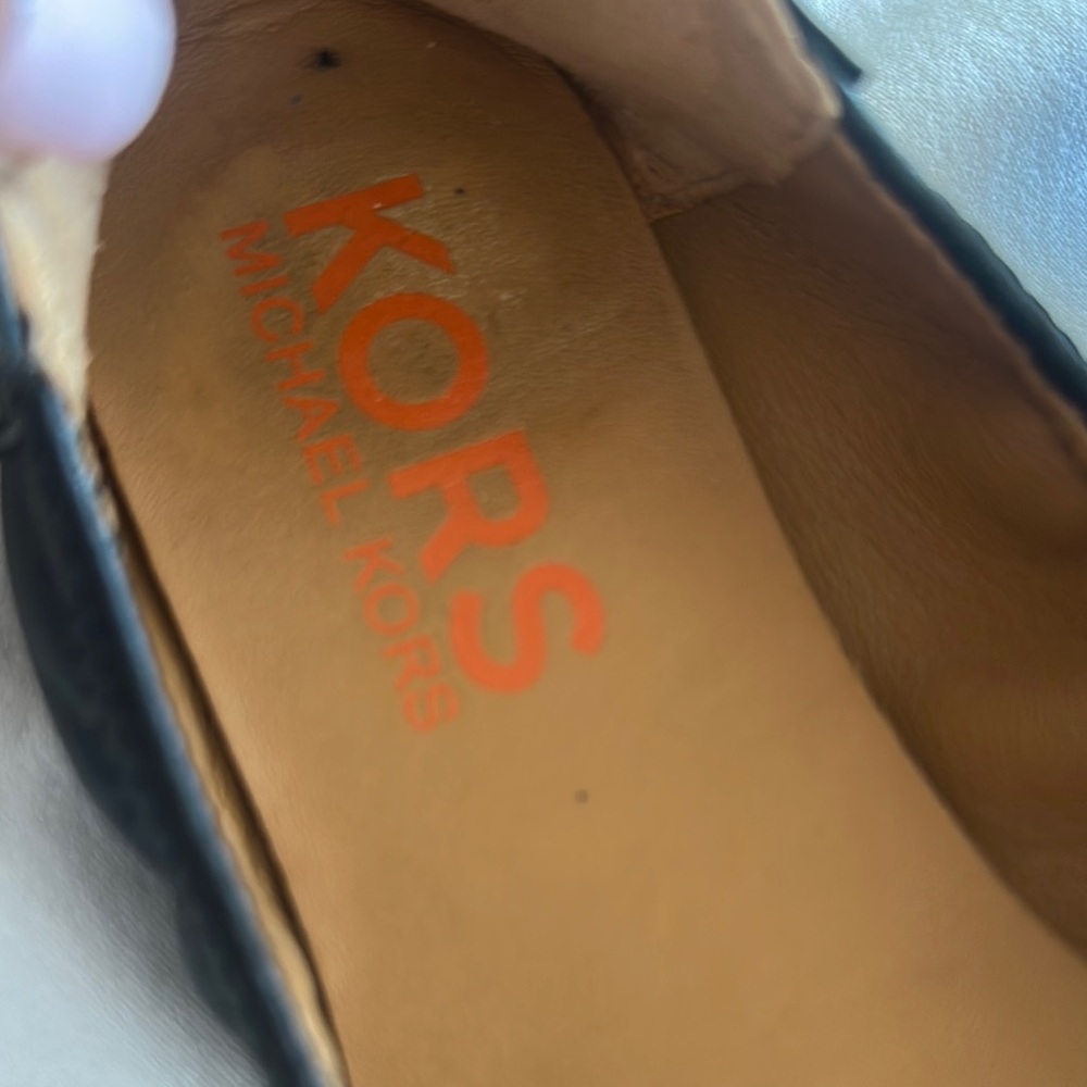 Michael Kors Black Patent Leather Flats - Picture 2 of 3